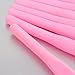 Icibgoods 2.5-6mm Hooks 8 Sizes 14cm Pink Soft Handle Aluminum Knitting Crochet Hooks for DIY Dolls Clothes Decoration