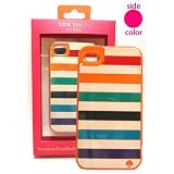 kate spade iPhoneケース　【29】ボーダー（オレンジ）（青）（オレンジ）（iPhone4&4S専用ケース）