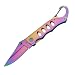 Companion Rainbow II Deluxe Folder with Carabiner