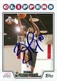Eric Gordon Autographed/Hand Signed Basketball Card (Los Angeles Clippers) 2008 Topps #202