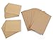 DariceÂ 5 x 7 Blank Cards & Envelopes - Value Pack - 150 Count - Natural