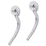 Crystal Snake Earrings