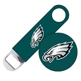 Boelter Bottle Opener with Coaster Set - Philadelphia Eagles