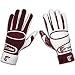 Cutters Yin Yang WR Football Gloves - Maroon Extra Large