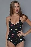Maui and Sons The Shark One Piece,Swimwear for Women