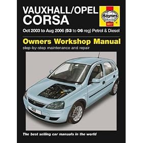 Haynes Workshop Manual Vauxhall Corsa 03-06