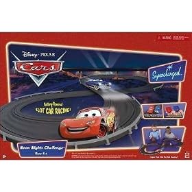 Disney Pixar Cars Neon Nights Challenge Race Set by Mattel