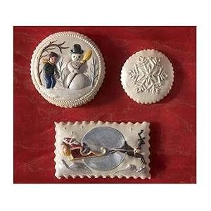 Lemon Springerle Holiday Cookie Gift Tin by Wisconsinmade