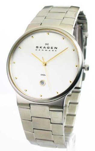 Skagen Men's 455XLSGXC Steel Collection Two-Tone Watch