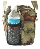Horse Tapestry Daypack Handbag Purse with Water Compartment