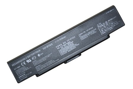 ATC Sony VAIO VGN-AR VGN-CR VGN-NR,PCG-5G1L/PCG-6S1L/PCG-5J2L/VGN-NR498E/VGN-CR210E/VGN-CR220E,Replacement Battery Part no.--VGP-BPS9,VGP-BPS9/B, VGP-BPS9A/B, VGP-BPS9B 11.10V 6 cell Black