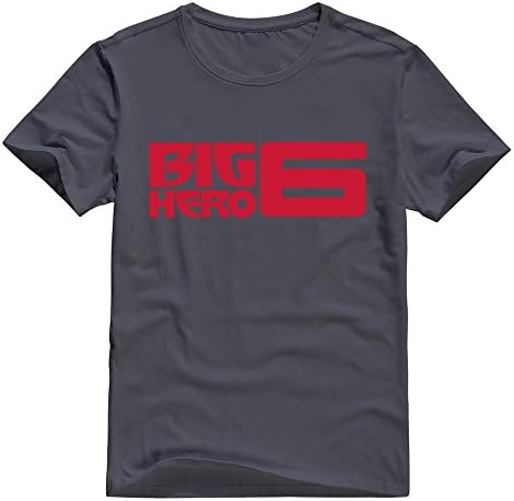 HAGB5K Men Big Hero 6 T-shirt XXL Asphalt