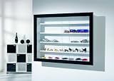Produkt-Bild: Links 99800820 Sammler-Vitrine "Sequenza Black" mit Rahmen, schwarz