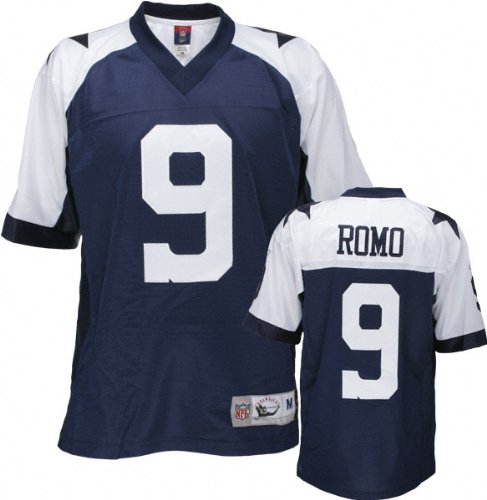 Tony Romo Reebok NFL Throwback Premier Dallas Cowboys Jersey