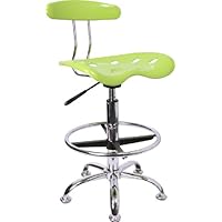 Drafting Stool / Bar Stool in Apple Green - LF-215-APPLEGREEN-GG