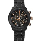 TX LINEAR CHRONOGRAPH 800 SERIES WATCH BLACK DIAL BLACK BAND T3C310 by Timex
