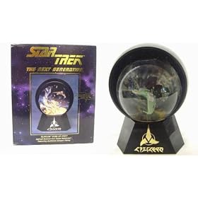 Star Trek The Next Generation Klingon Bird-of-Prey Lighted Musical Globe Halodome Featuring... by Star Trek