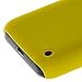 MOONCASE Hard Rubberized Rubber Coating Devise Back Case Cover for Nokia Lumia 620 Yellow