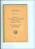 Produkt-Bild: Survey of California Deer Herds Their Ra