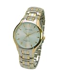Pierre Cardin Gents two tone bracelet watch with silver dial