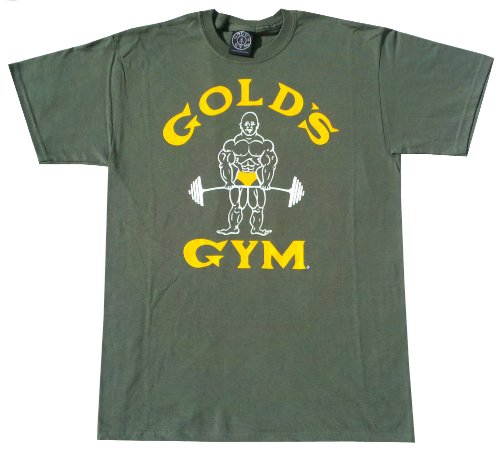G100 Golds Gym T Shirt - Old Joe Logo