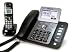 Panasonic KX-TG9471B 2-Line Corded/Cordless Phone with Digital Answering System and Contact Sync, Black, 1 Handset