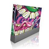 Mean Green Design Skin Decal Sticker for Nintendo Wii Body Console