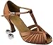 Very Fine Women's Salsa Ballroom Tango Dance Shoes 2707 Bundle with Dance Shoe Heel Protectors 2.5