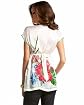 Printed Kimono Bamboo Bodice Tunic Product Image