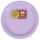 Costumes 203265 Lavender Big Party Pack- Dessert Plates