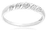 10k Choice of White or Yellow Gold Diamond Ring (.03 cttw, I-J Color, I3 Clarity)