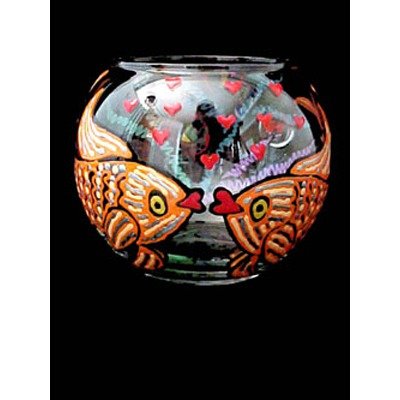 Flirty Fish Design - with candle