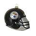 Pack of 4 NFL Pittsburgh Steelers Glass Helmet Christmas Ornaments