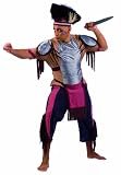 Limit Sport MA956 G.M - Herrenkost&uuml;m Cherokee Indianer 3-teilig (Hose-Haarband-Hemd mit Lendenschurz)
