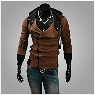 Hoodies Men Brand Designer Mens Sweatshirt (XXL, Brown)
