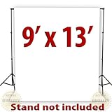 Opteka BDWH1 9' X 13' White Muslin Professional Background (100% Cotton)