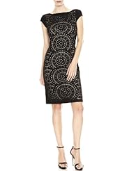 General Print Elastane/Polyester/Ponte  Dress