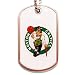 Boston Celtics Dog Tag Necklace Charm Chain Nba