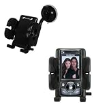 Samsung SGH-G600 Flexible Car Windshield Holder - Gomadic Brand