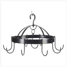 MINI POT HANGER KITCHEN HOME HANGING PAN UTENSIL HOLDER