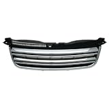 01 02 03 04 05 VW PASSAT FRONT HOOD GRILLE BLACK-CHROME