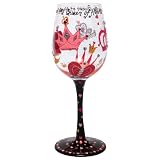 Lolita - Wine Glass - Queen of Hearts - Lolita Valentine 2012 by Santa Barbara - GLS11-5516E