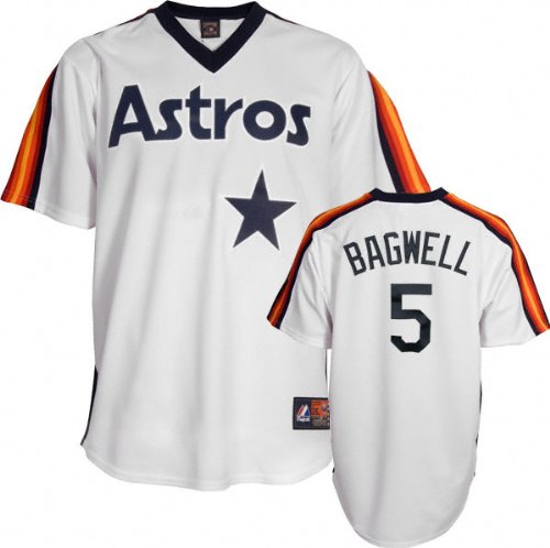 Jeff Bagwell #5 Houston Astros Cooperstown Replica Jersey