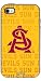 Coveroo 465-4664-BC-FBC Arizona State - SunDevils Full Design on AT&T, Verizon and Sprint iPhone 4/4S Guardian Case - 1 Pack - Retail Packaging - Black