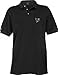 San Jose Sharks Black Classic Pique Stainguard Polo Shirt