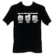 Simpsons Bart How to Stay Out of Trouble Mens T-Shirt