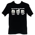 Simpsons Bart How to Stay Out of Trouble Mens T-Shirt
