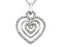 0.33 (1/3) cttw Heart Shaped Pendant in 14k Yellow Gold LIFETIME WARRANTY