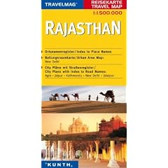 Reisekarte : Rajasthan