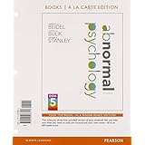 abnormal psychology books a la carte edition 3rd edition